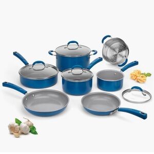 Beautiful Ocean Blue Cuisinart Cookware.